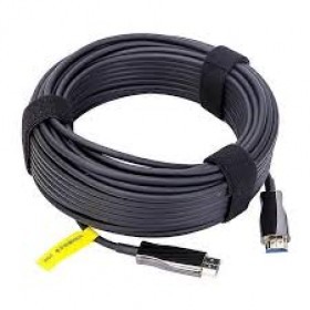 HDMI over Fibre Optic Cable 30m - 4K@60Hz Support, HDR, HDCP 2.2