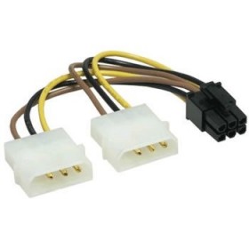 Molex to 6 Pin Power Converter for Graphics Card