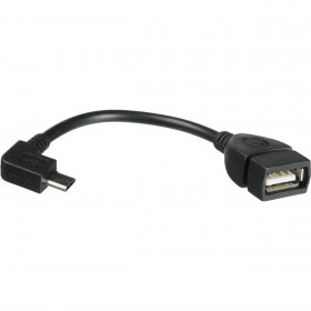 OTG USB A Female to Micro USB B Male Adapter Cable