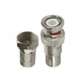 BNC Connector + F Connector For Cctv