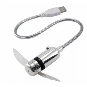 Mini Portable Novelty USB Laptop Notebook Fan with Colorful LED Light