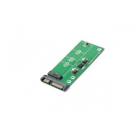 NGFF ( M2 ) B Key & B+M Key SATA Based SSD to 2.5" SATA Adapter,SATA-Bus M.2 NGFF SSD to SATAIII 6Gbps Convert Card For 2230/2242/2260/2280mm 