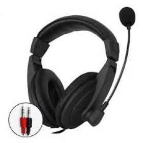 New Skype Headset Headphones with Microphone for PC Gaming 3.5mm Audio Speaker