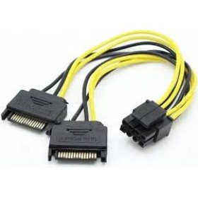 SATA (M) X2 TO 8 PIN
