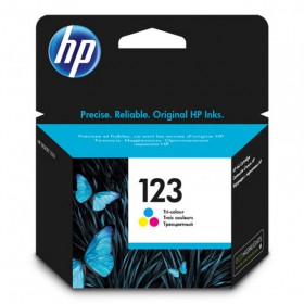 HP 123 Tri-Colour Ink Cartridge