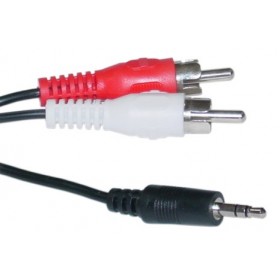 3.5MM TO 2 RCA MALE 10M AUDIO         
