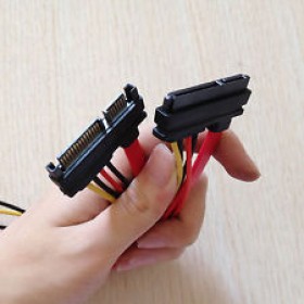 SATA 7 + 15P M-F 40CM          