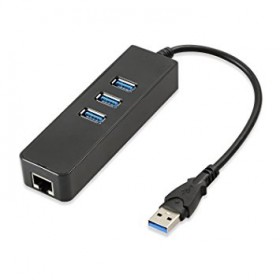 USB3.0 3Port High Speed Ethernet Adapter